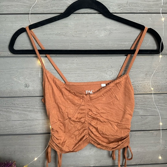 Women's Rust Crop Top - Picture 1 of 1